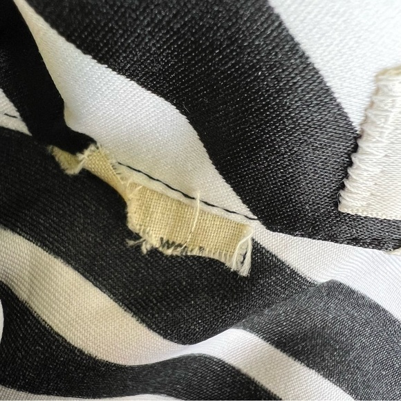 Vintage Lanvin I. Magnin Geometric Floral Button Front Blouse Mod Flowers Medium - Picture 15 of 16